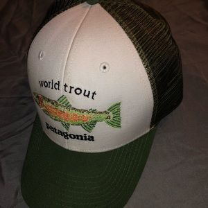 Patagonia truckers cap. World Trout.
